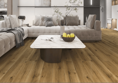 DECOTEC Vinylböden zum kleben in der Farbe Natural Oak